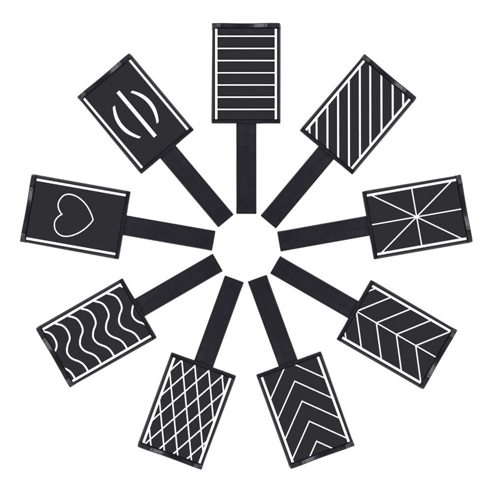 9lu Set Kedi Gözü Oje İçin Mıknatıs Karışık Efekt Cat Eye Magnet