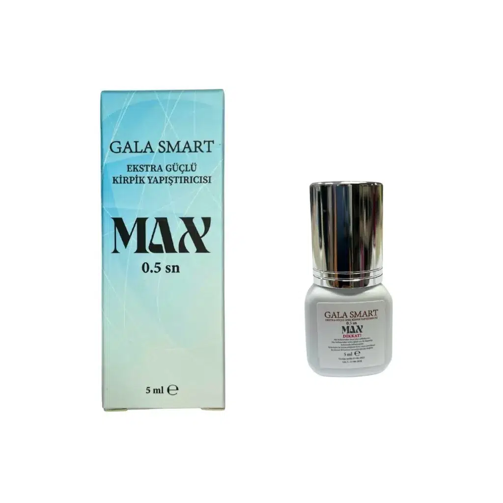0.5 Saniye Güçlü İpek Kirpik Yapıştırıcısı Max 0.5 5ml