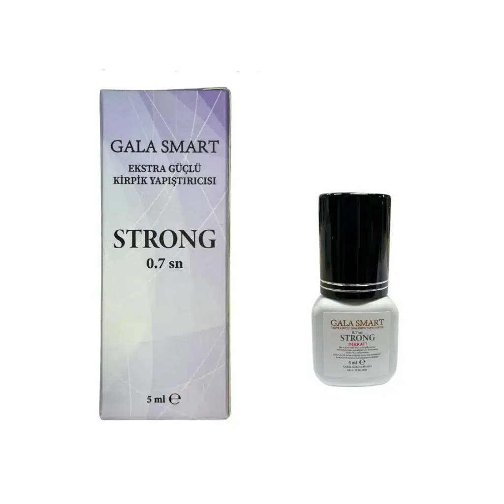 0.7 Saniye Güçlü İpek Kirpik Yapıştırıcısı Strong 0.7 5ml