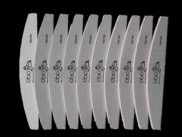 ABA Profesyonel Kağıt Tırnak Törpüsü 10lu Set