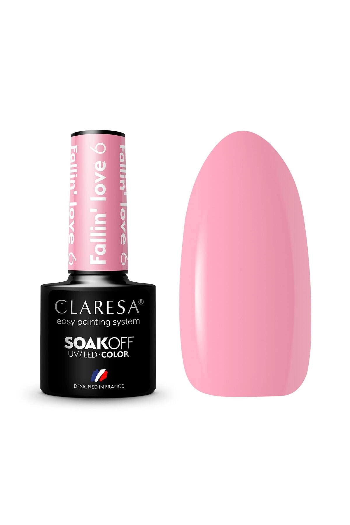 Claresa Kalıcı Oje Fallin Love Pastel Pembe 6 5gr