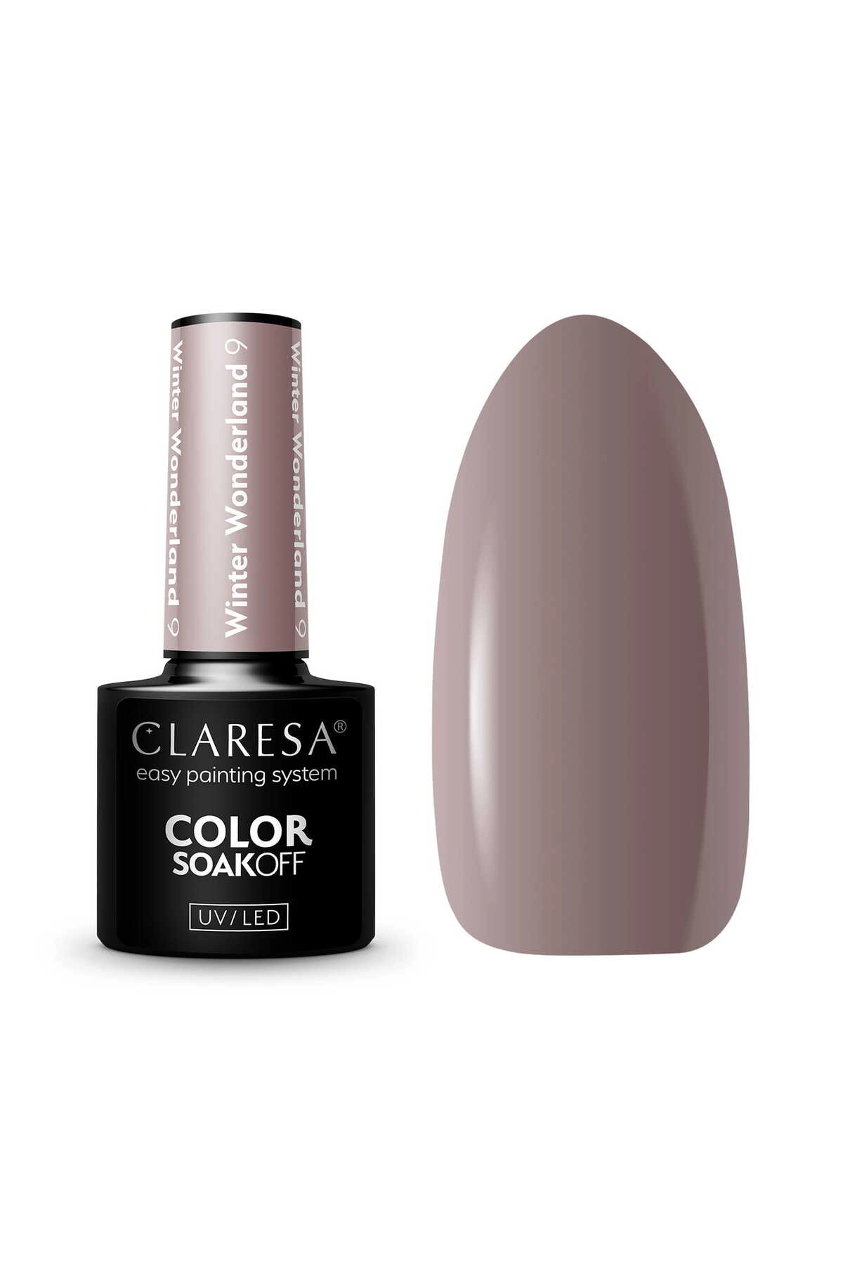 Claresa Kalıcı Oje Winter Wonderland 9 Boz Kahverengi 5g