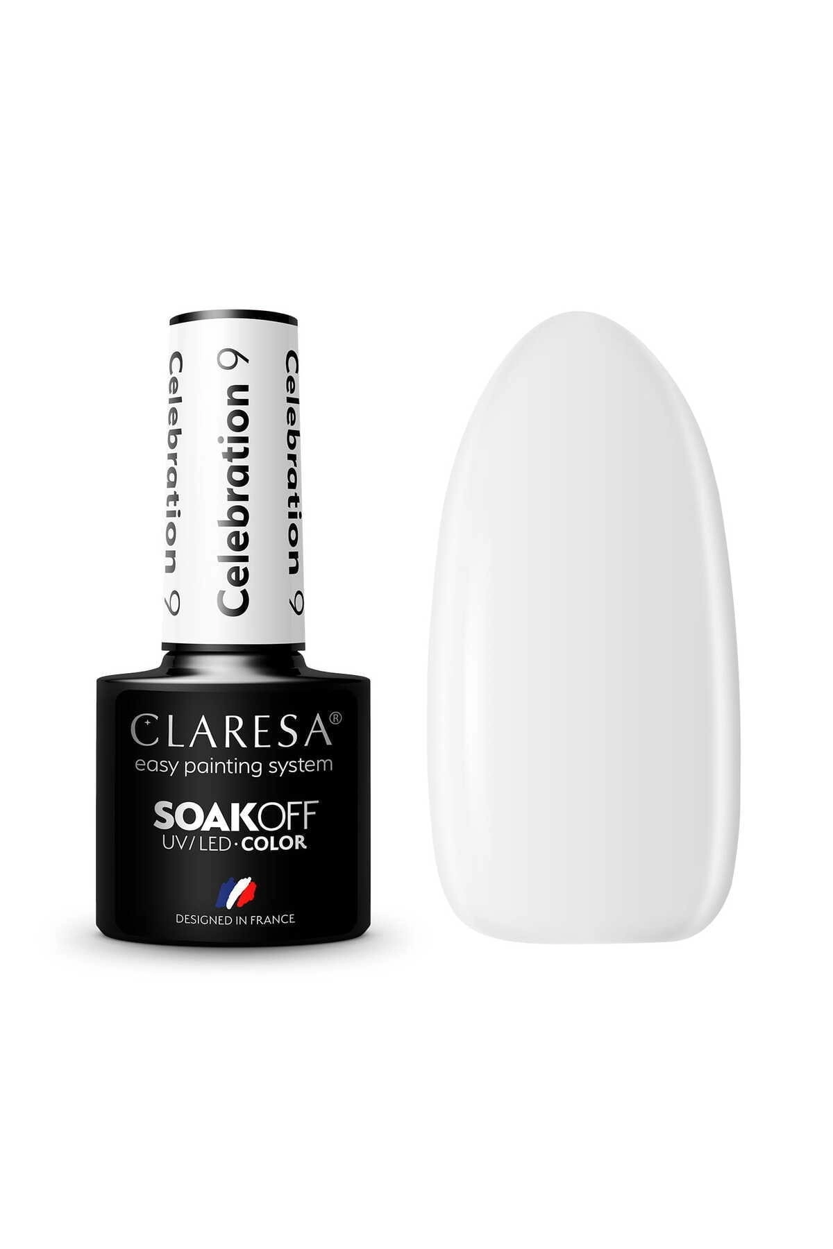 Claresa Kalıcı Oje Yarı Şeffaf Beyaz 09 5gr