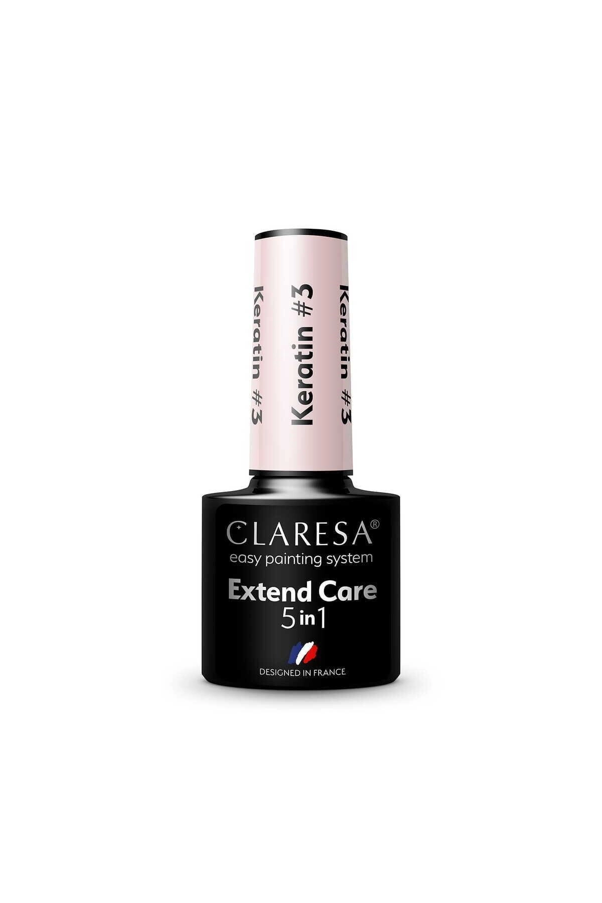Claresa Keratin 5in1 Renkli Base Coat Nude Pembe Serisi 03 - 5g