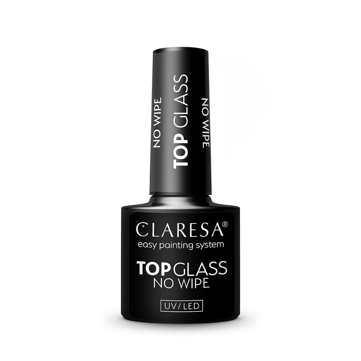 Claresa Top Glass Parlak Top Coat Yapışkan Katsız 5gr