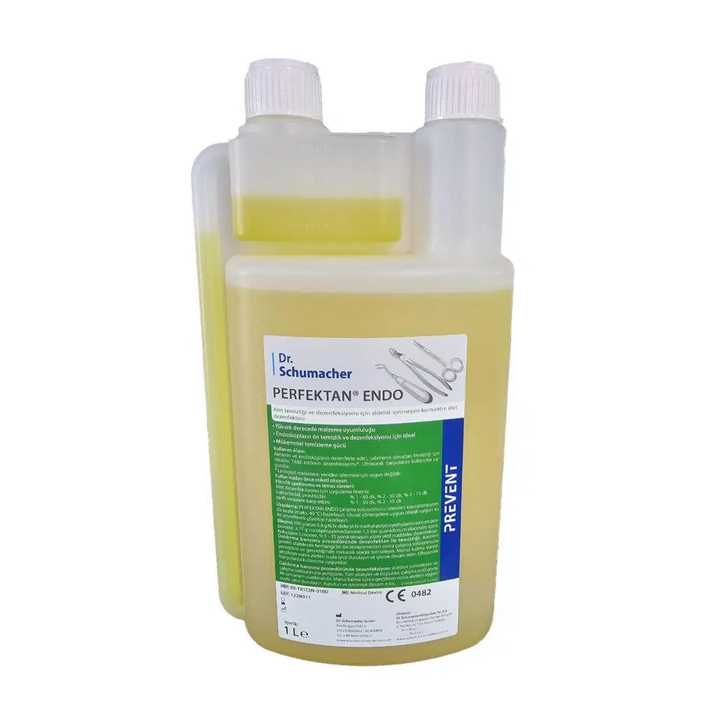 Dr. Schumacher Perfektan Endo Tıbbi Alet Dezenfektanı Manikür Alet Dezenfektanı Konsantre 1000ml