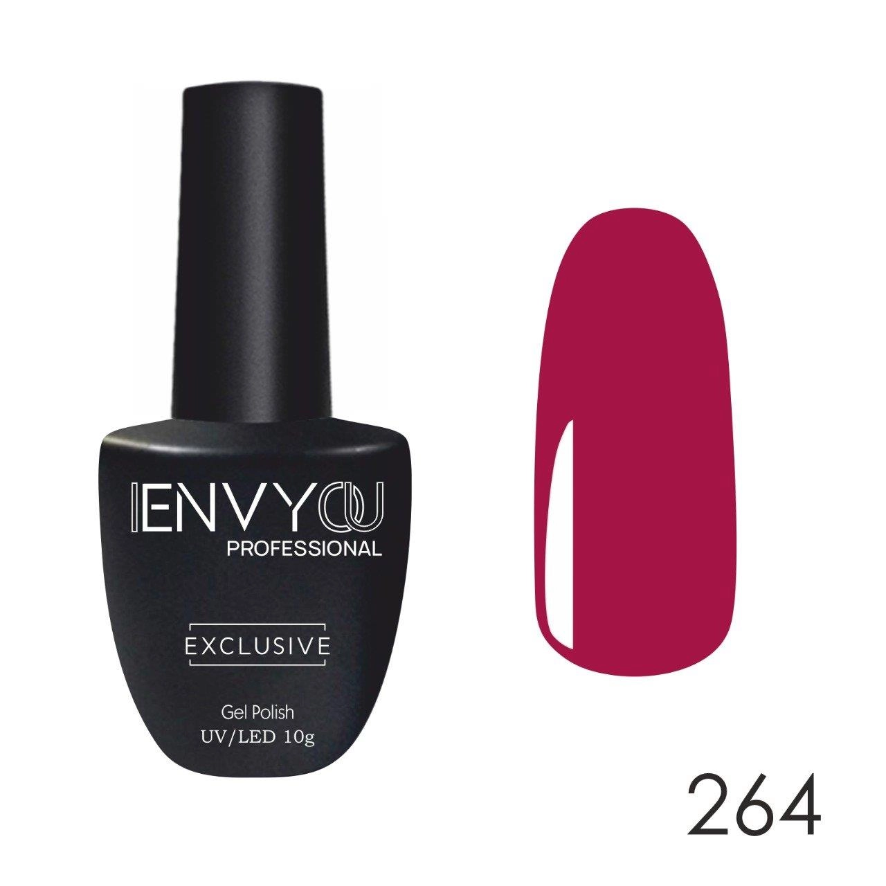 Envy Kalıcı Oje Exclusive Koyu Menekşe Kırmızı 10gr No:264