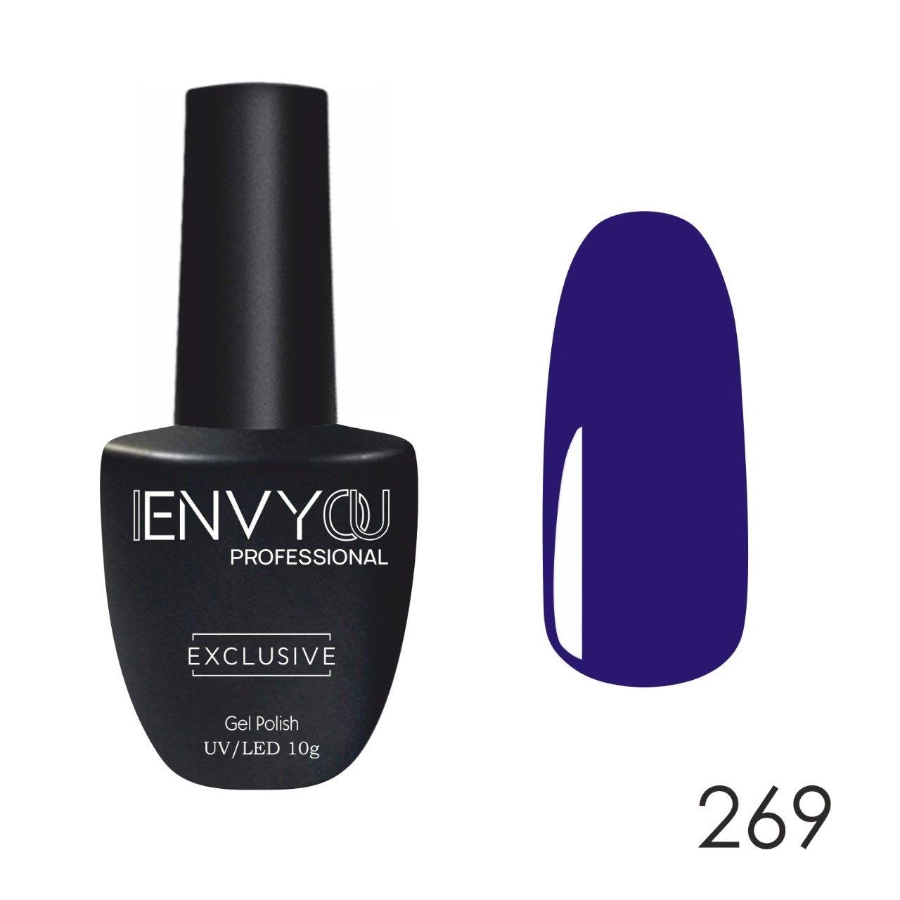Envy Kalıcı Oje Exclusive Koyu Mor 10gr No:269