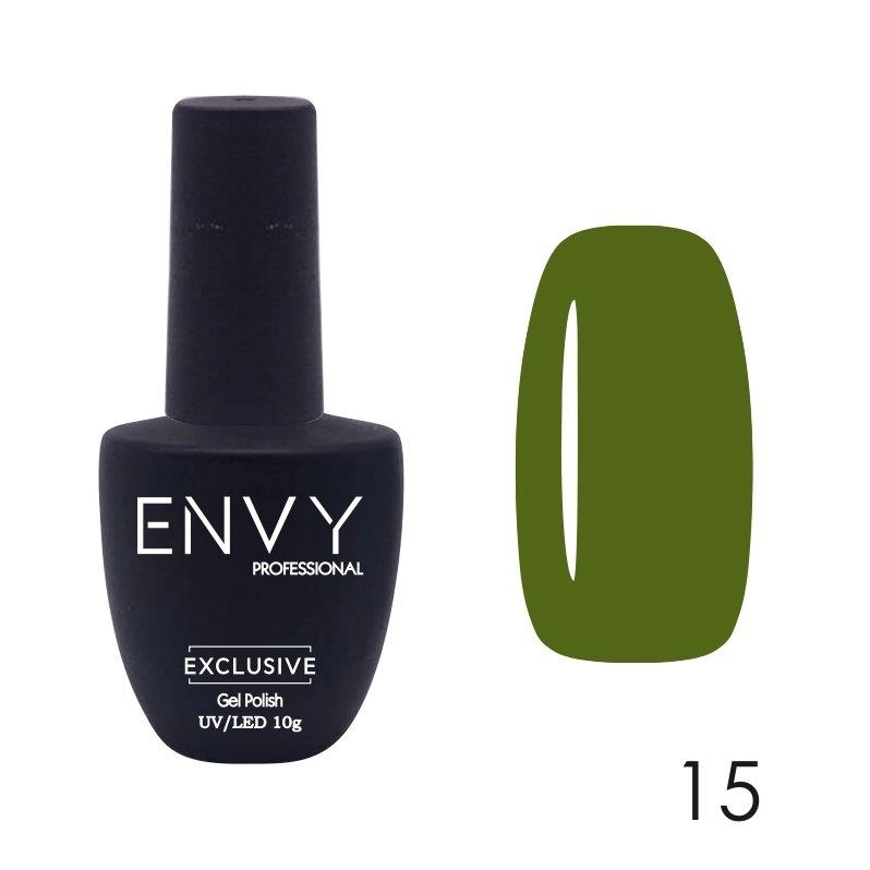 Envy Kalıcı Oje Exclusive Koyu Yosun Yeşil 10gr No:015