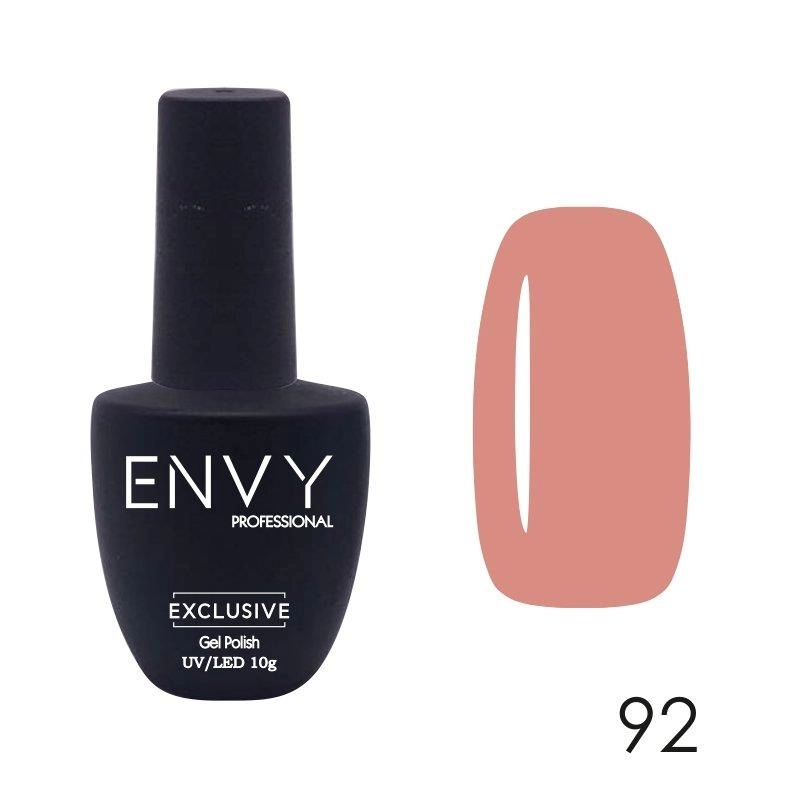 Envy Kalıcı Oje Exclusive Seri Açık Gül Pembe Nude 10gr No:092