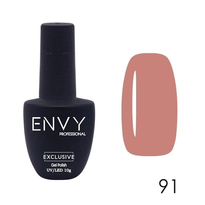 Envy Kalıcı Oje Exclusive Seri Açık Gül Kurusu Nude 10gr No:091