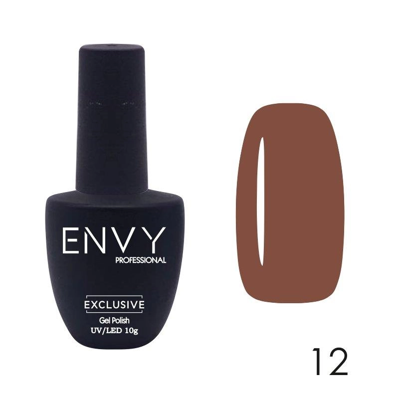 Envy Kalıcı Oje Exclusive Seri Koyu Kahverengi No:012