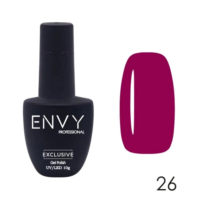 Envy Kalıcı Oje Exclusive Seri Eflatun Kırmızı No:026