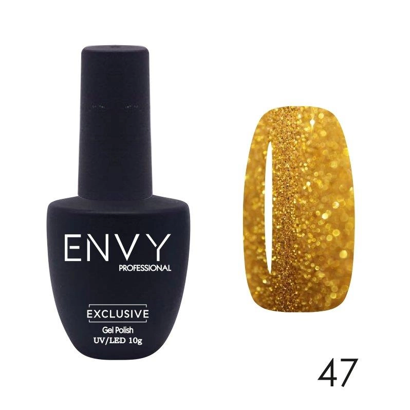 Envy Kalıcı Oje Exclusive Seri Parıltılı Altın 10gr No:047