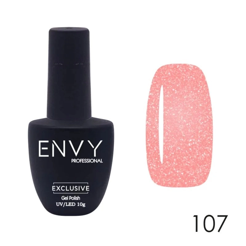 Envy Kalıcı Oje Exclusive Seri Parıltılı Pembe 10gr No:107