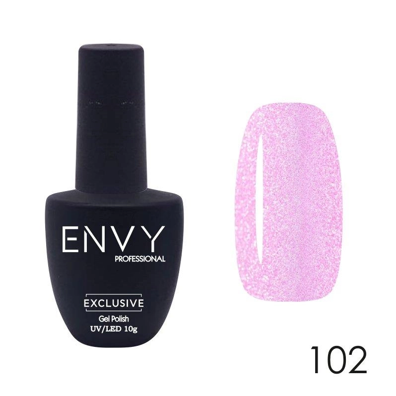 Envy Kalıcı Oje Exclusive Seri Parıltılı Şeker Pembe Nude 10gr No:102