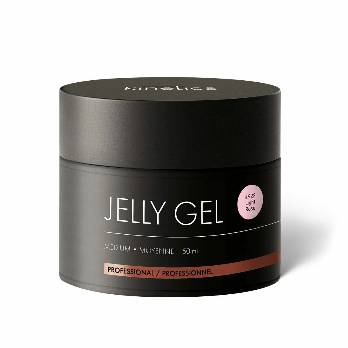 Kinetics Jelly Gel Protez Tırnak Jeli UV Gel 928 Light Rose 50ml