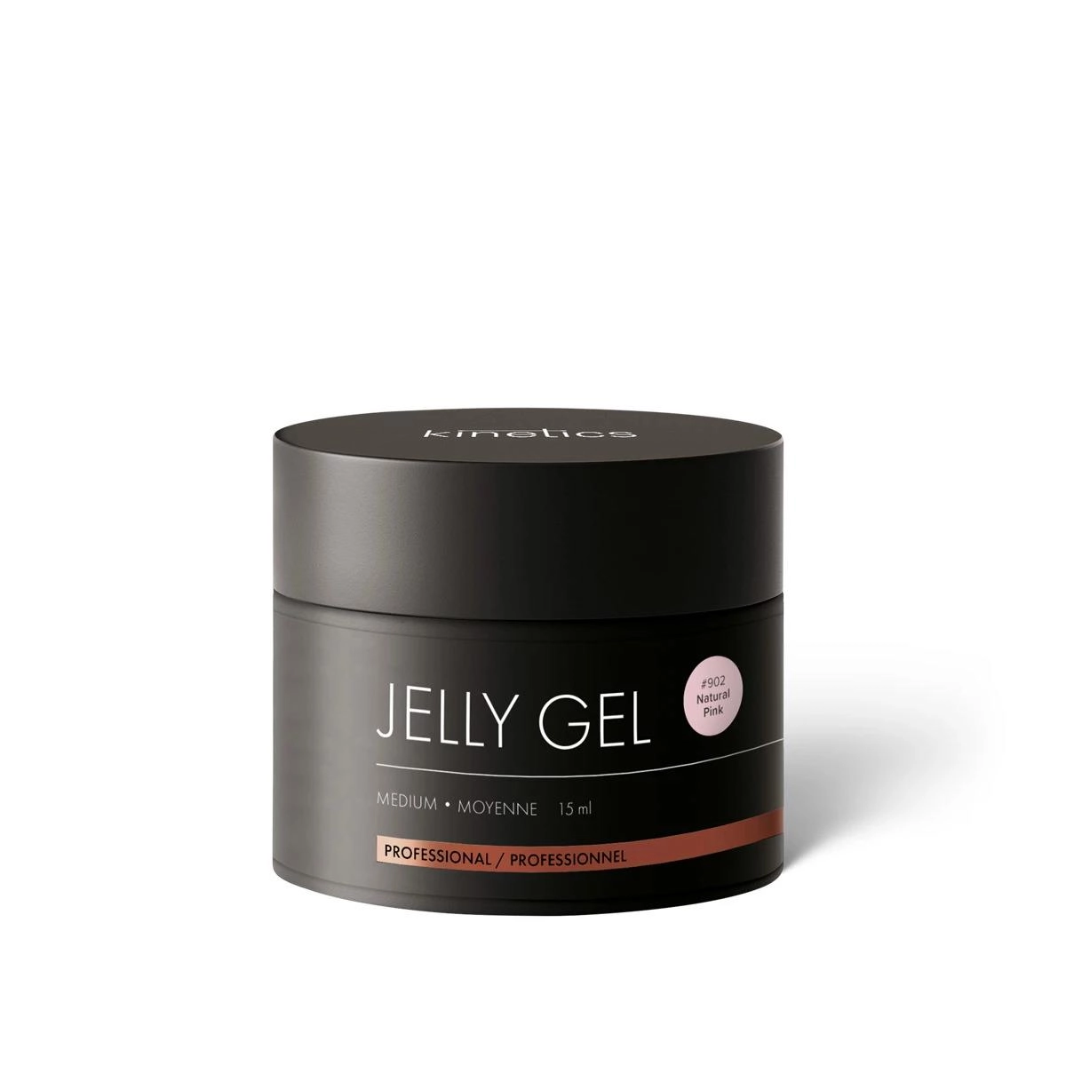 Kinetics Jelly Gel Protez Tırnak Jeli UV Gel 902 Natural Pink (Doğal Pembe) 15ml