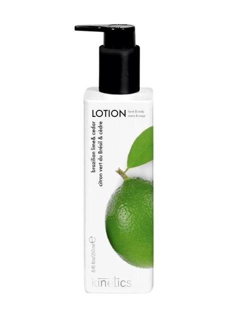 Kinetics Perfumed Lotion Brazilian Lime & Cedar 250ml