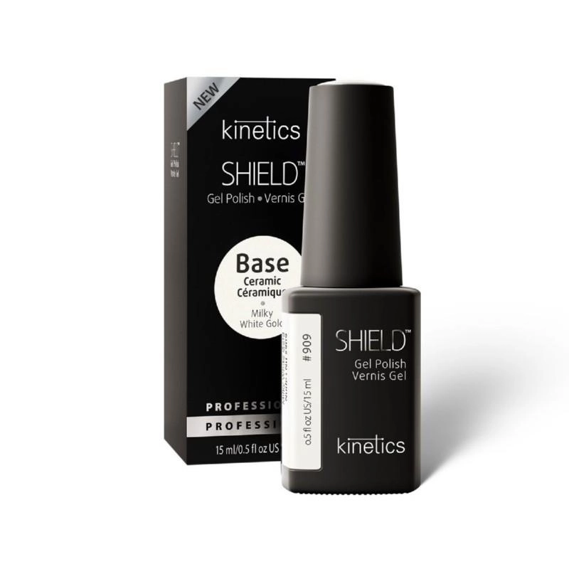 Kinetics Shield Ceramic Base Milky White Gold 909 15ml