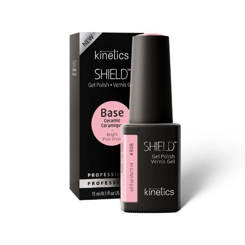 Kinetics Shield Ceramic Base Bright Pink Silver 908 15ml