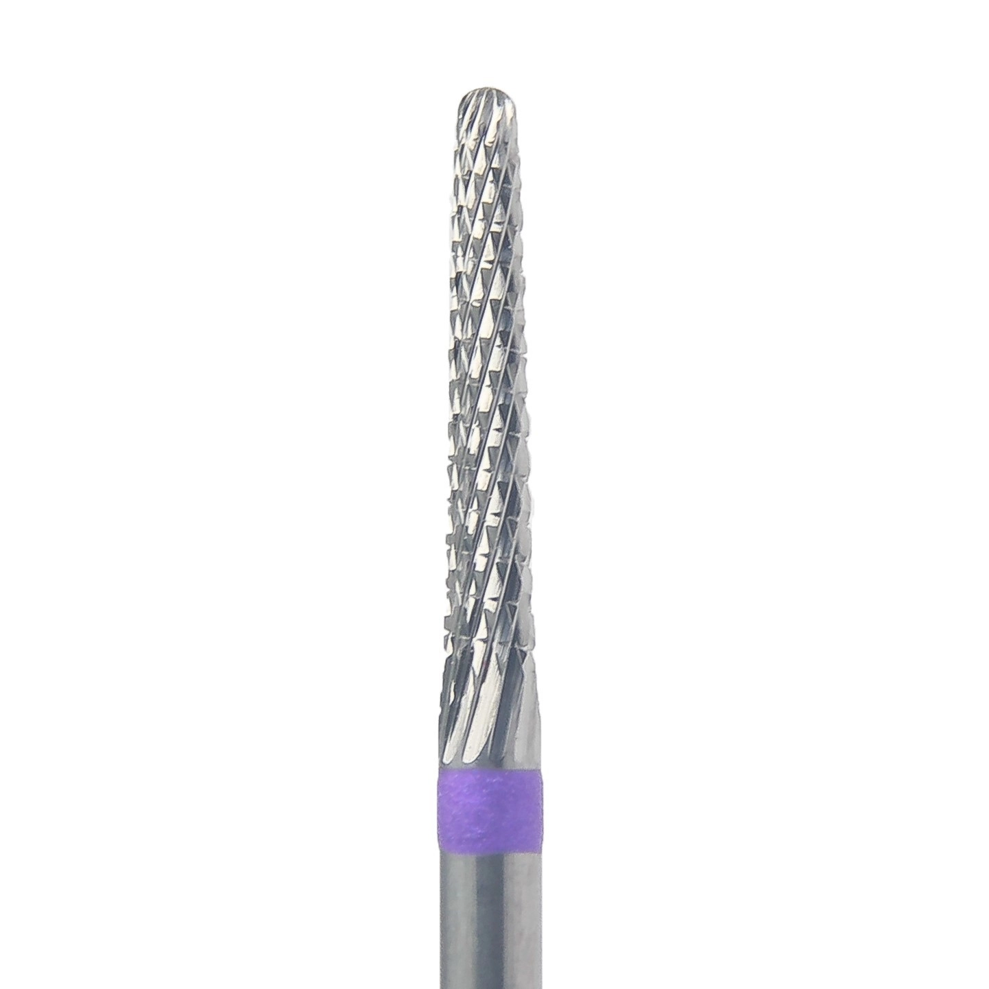 Kmiz Manikür Çıkarma Çelik Törpü Ucu Mor İnce Koni FTKTR023-L16