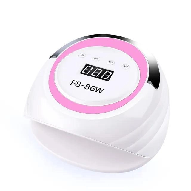 Manikür Tırnak Kurutucu UV Led Lamba Pembe 86W