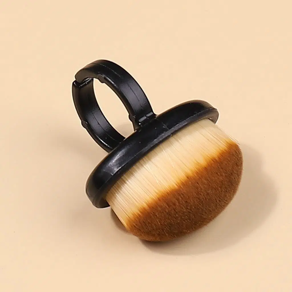 Mini Yüzük Tırnak Toz Temizleme Fırçası Siyah 1 Adet