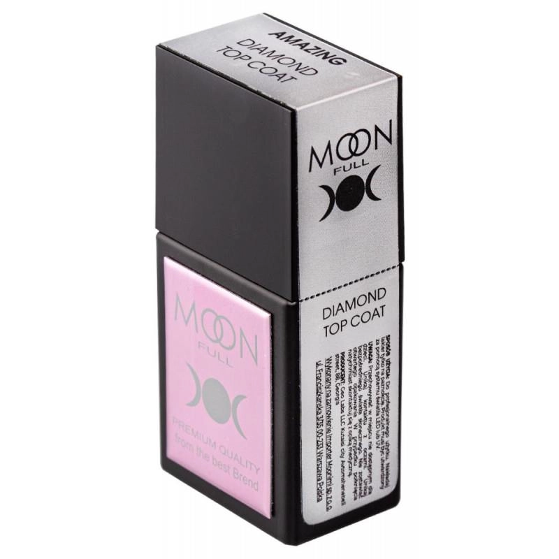 Moon Full Amazing Diamond Top Coat Yapışkan Katsız 12ml