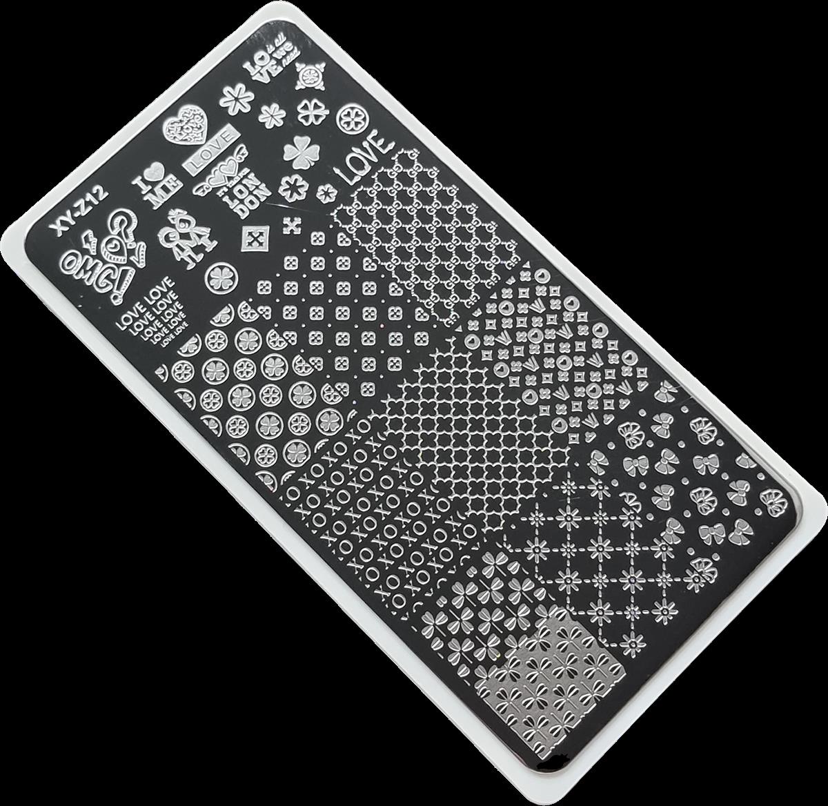 Nail Art Stamping Baskı Plakası