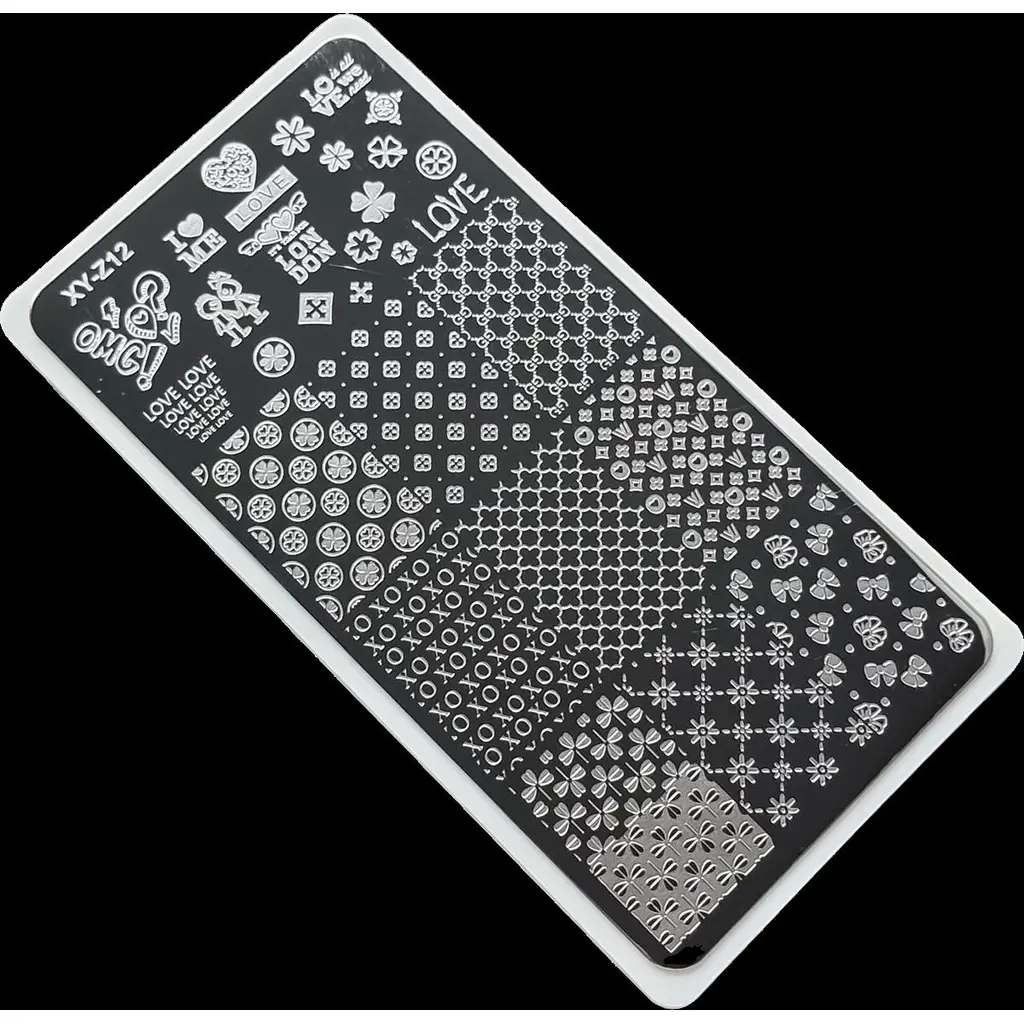 Nail Art Stamping Baskı Plakası