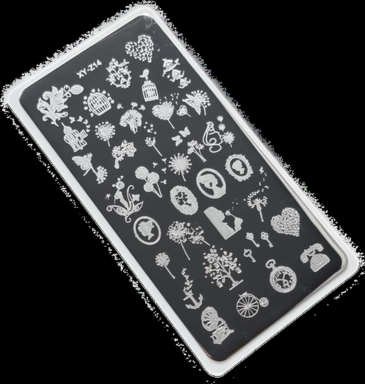 Nail Art Stamping Baskı Plakası