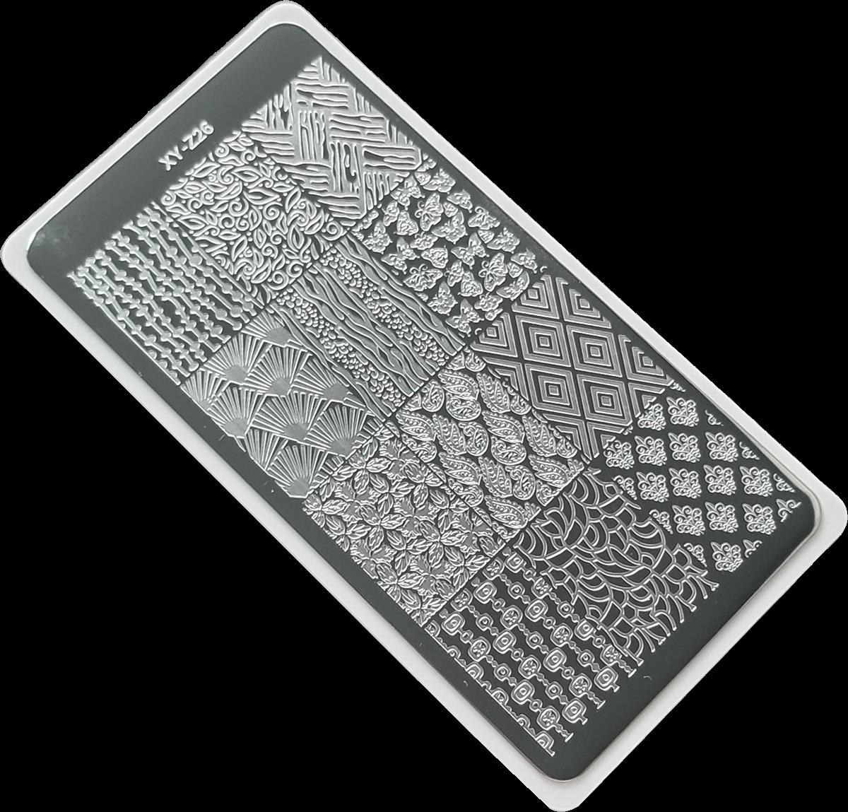 Nail Art Stamping Baskı Plakası