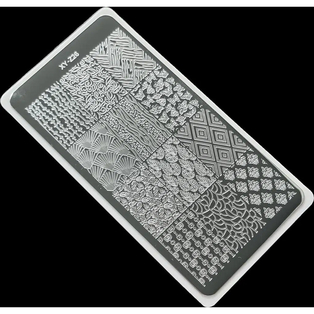 Nail Art Stamping Baskı Plakası