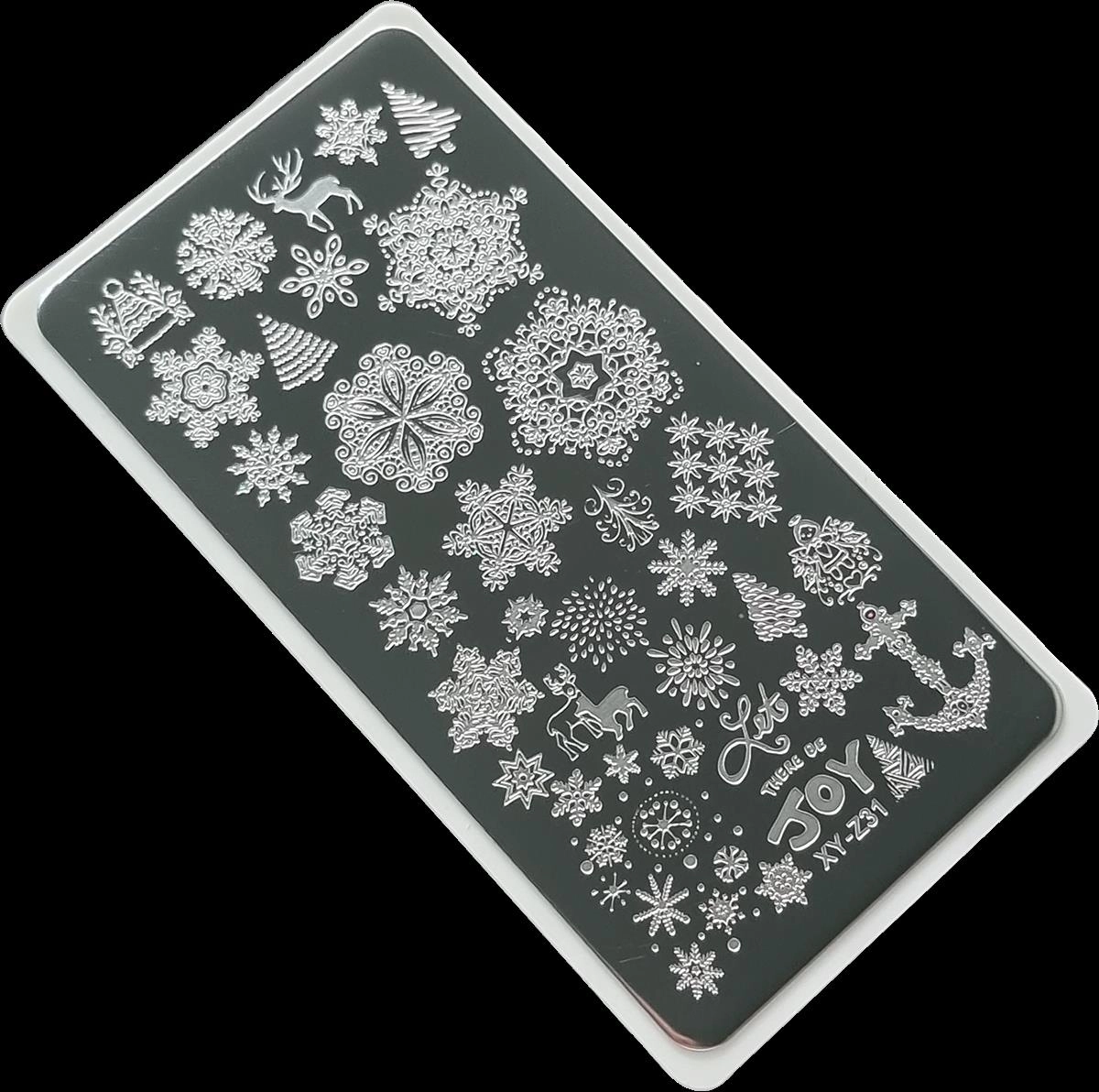 Nail Art Stamping Baskı Plakası