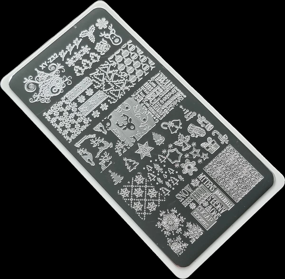 Nail Art Stamping Baskı Plakası