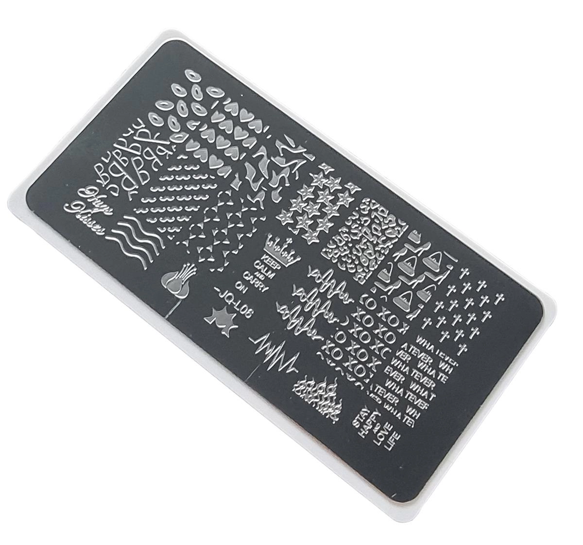 Nail Art Stamping Baskı Plakası