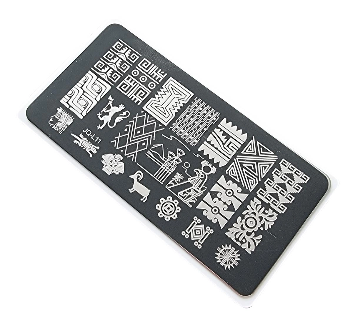 Nail Art Stamping Baskı Plakası