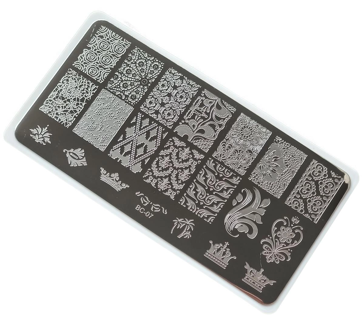 Nail Art Stamping Baskı Plakası