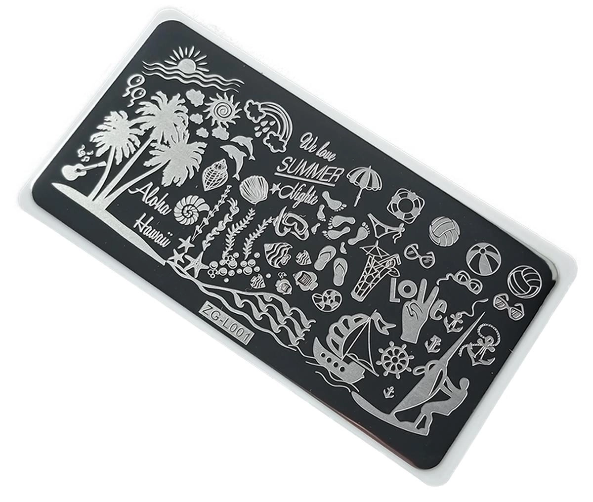 Nail Art Stamping Baskı Plakası