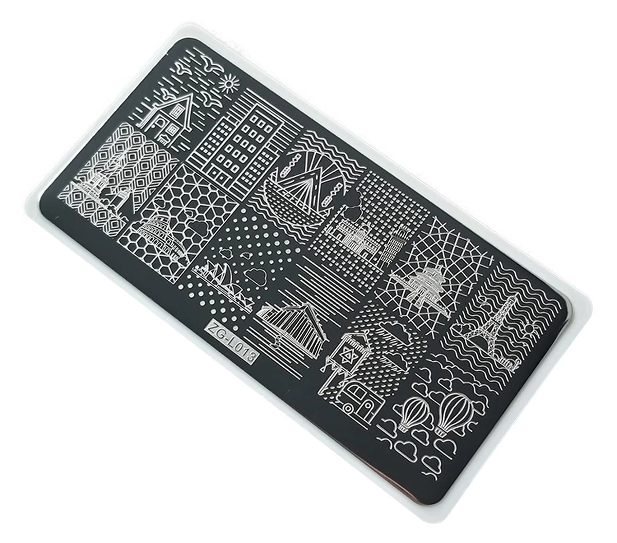 Nail Art Stamping Baskı Plakası