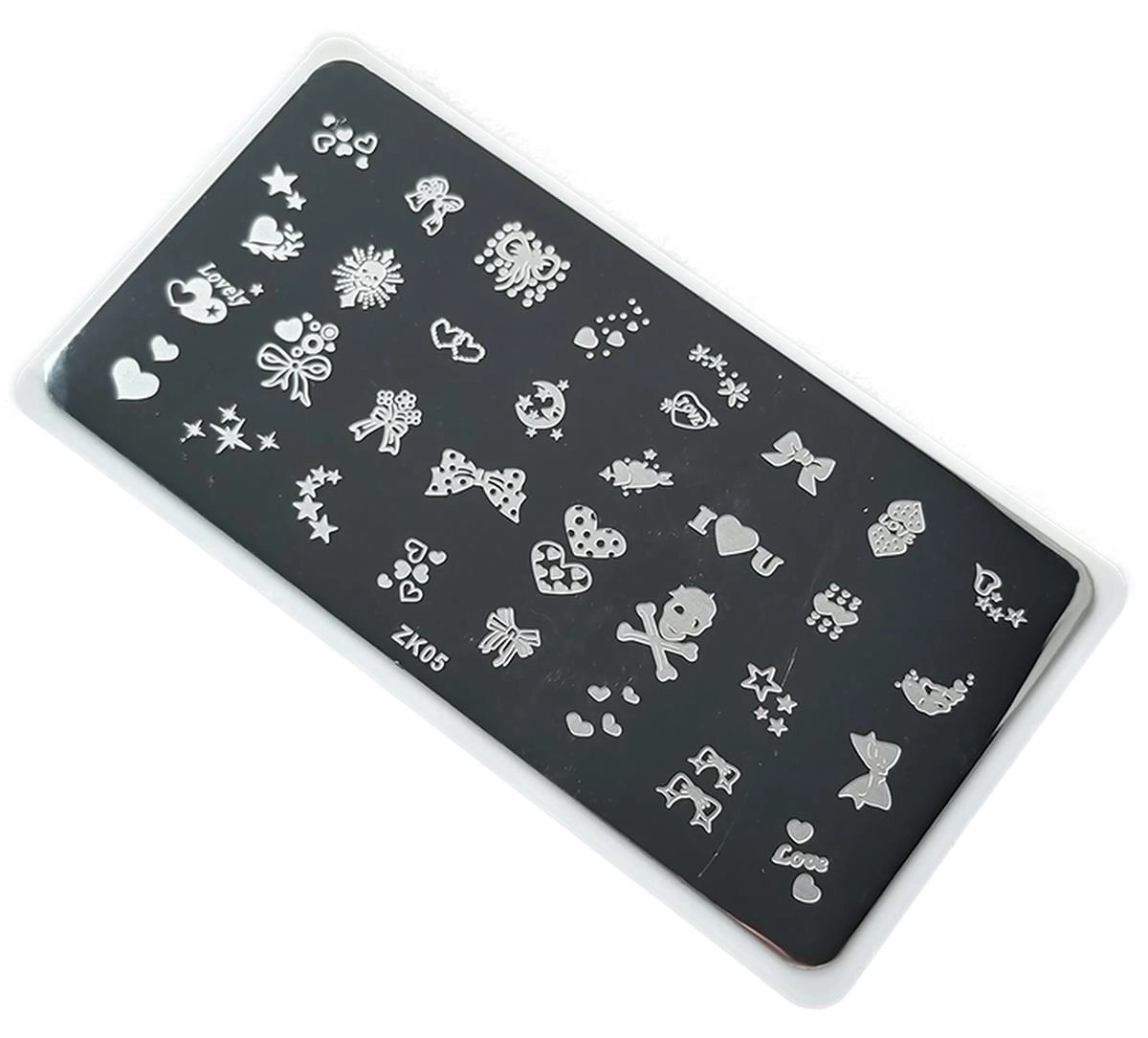 Nail Art Stamping Baskı Plakası