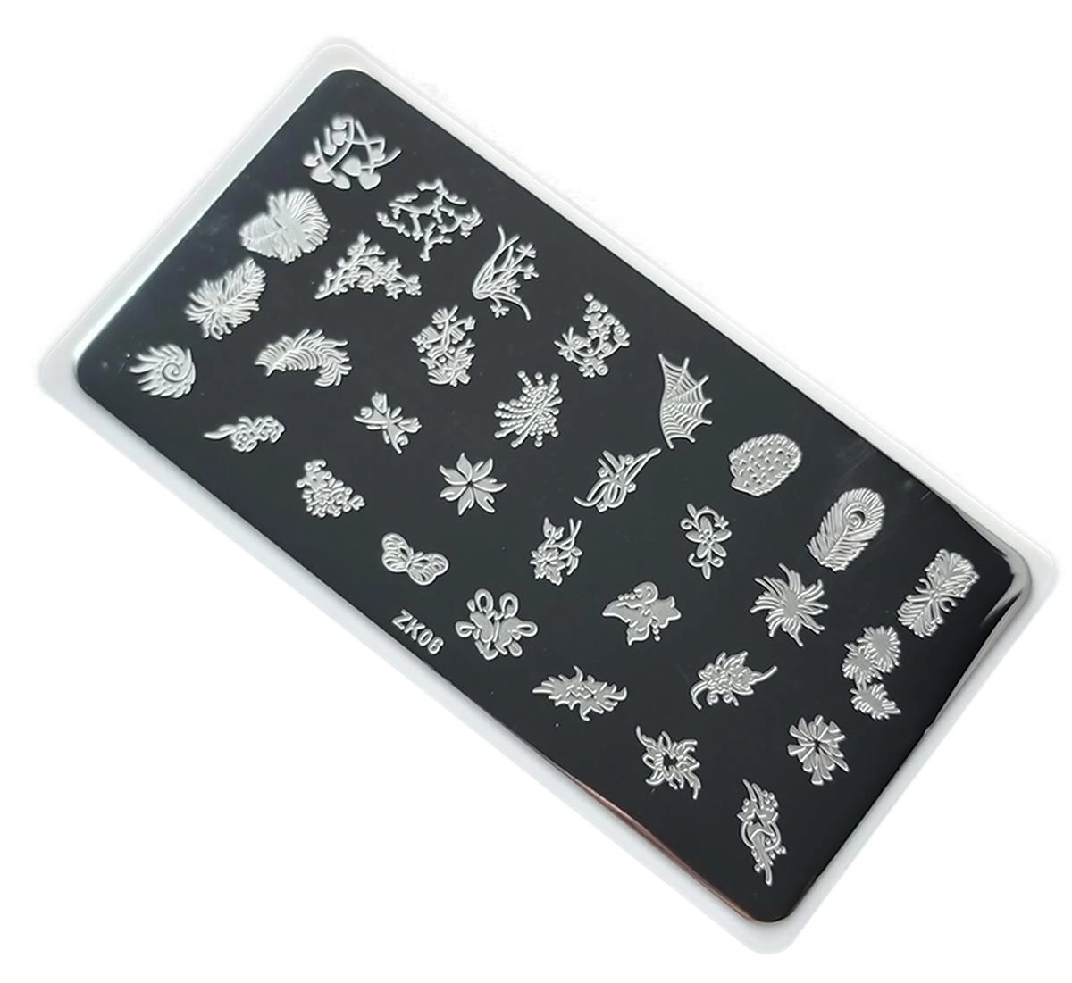Nail Art Stamping Baskı Plakası