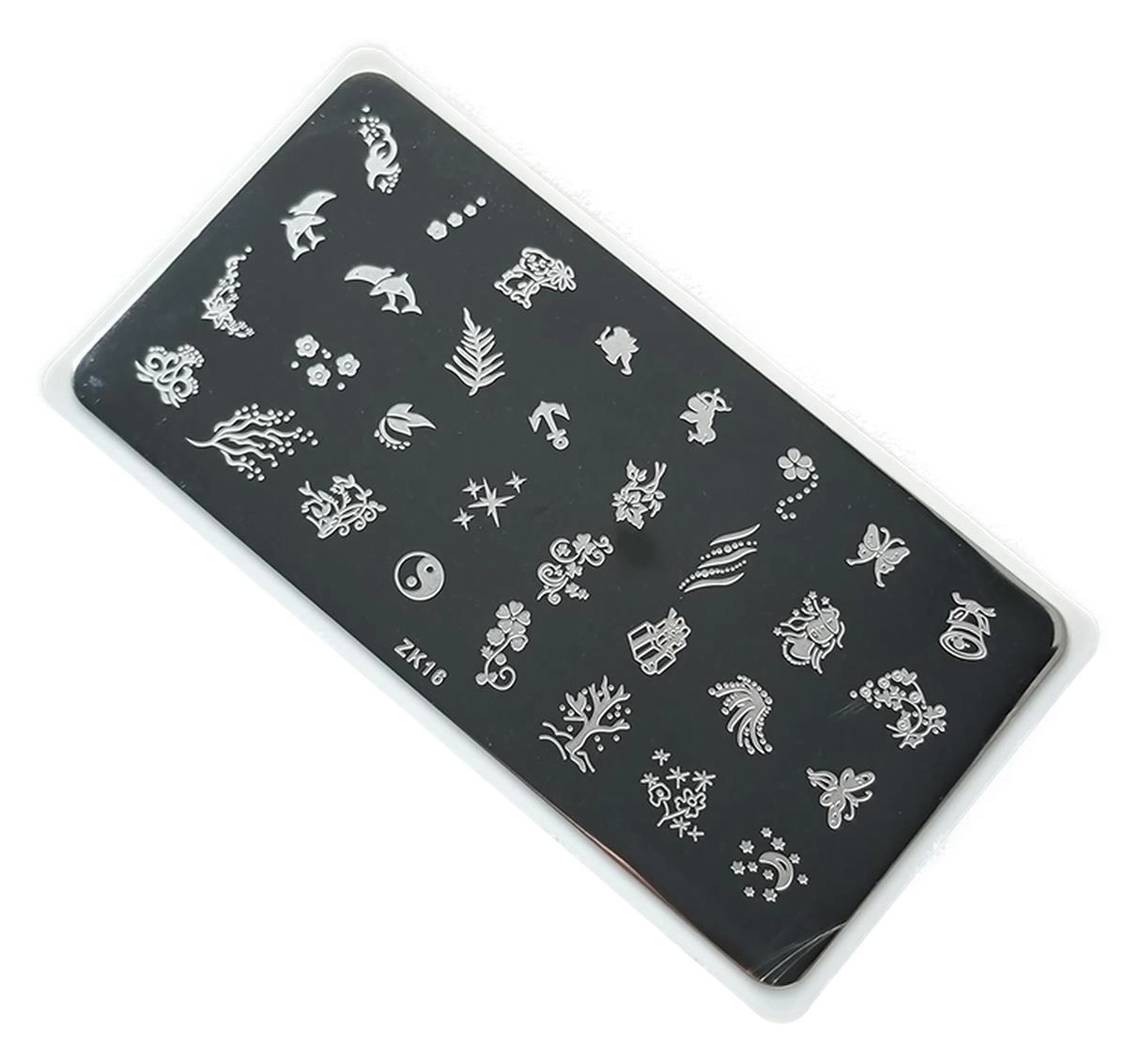 Nail Art Stamping Baskı Plakası