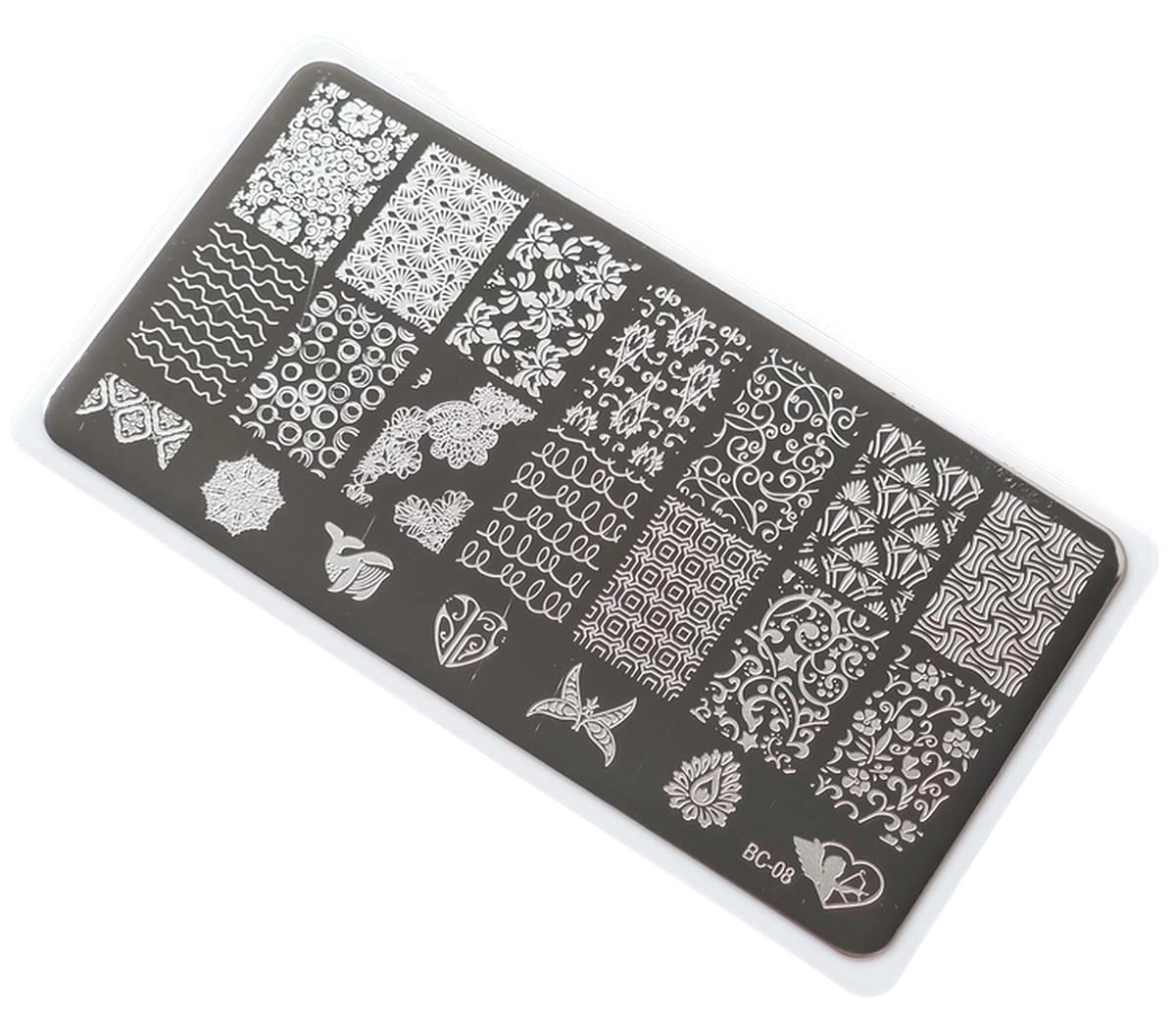 Nail Art Stamping Baskı Plakası