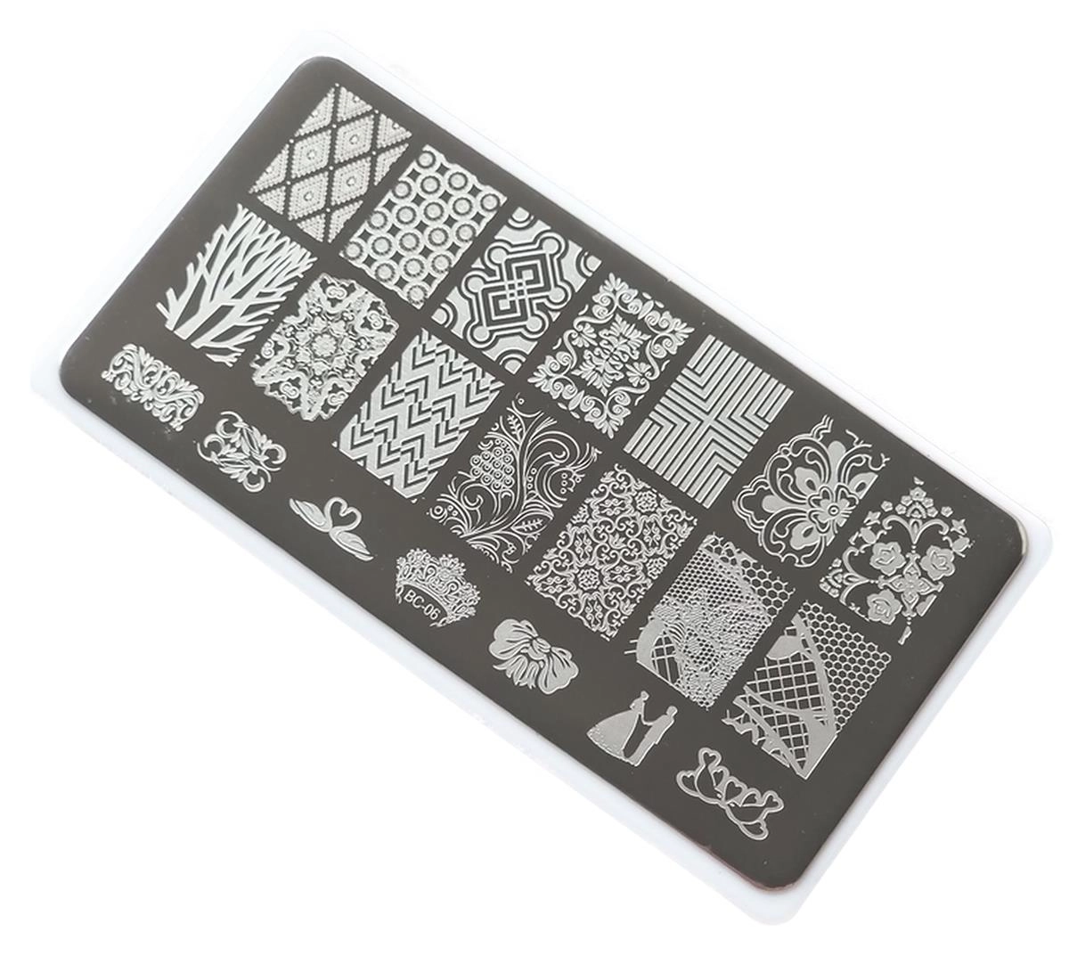 Nail Art Stamping Baskı Plakası