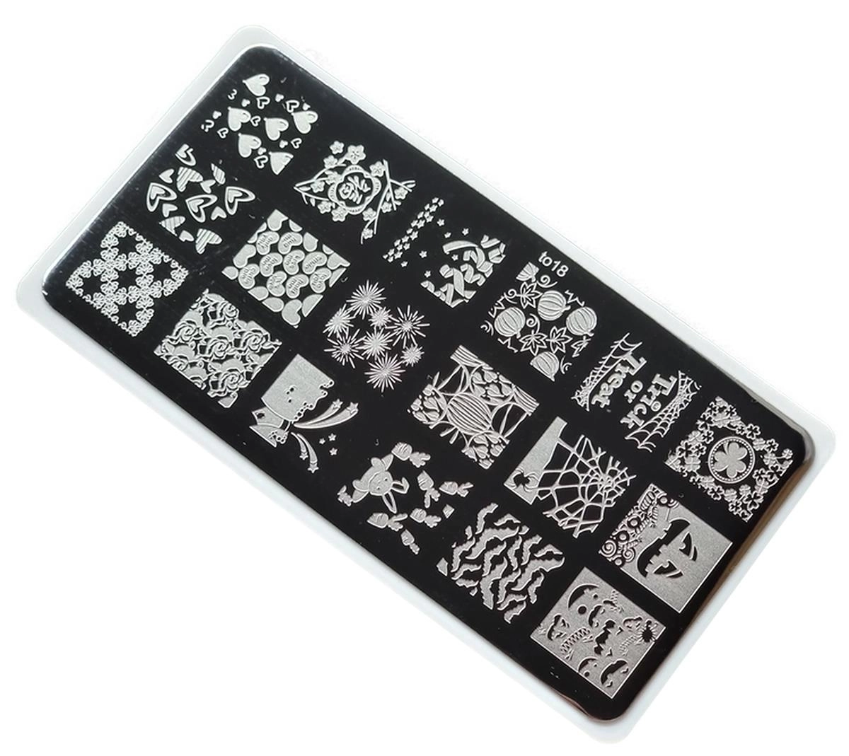 Nail Art Stamping Baskı Plakası