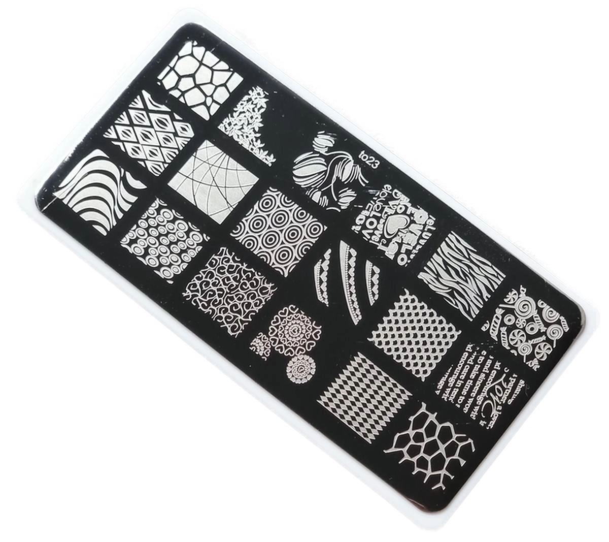 Nail Art Stamping Baskı Plakası