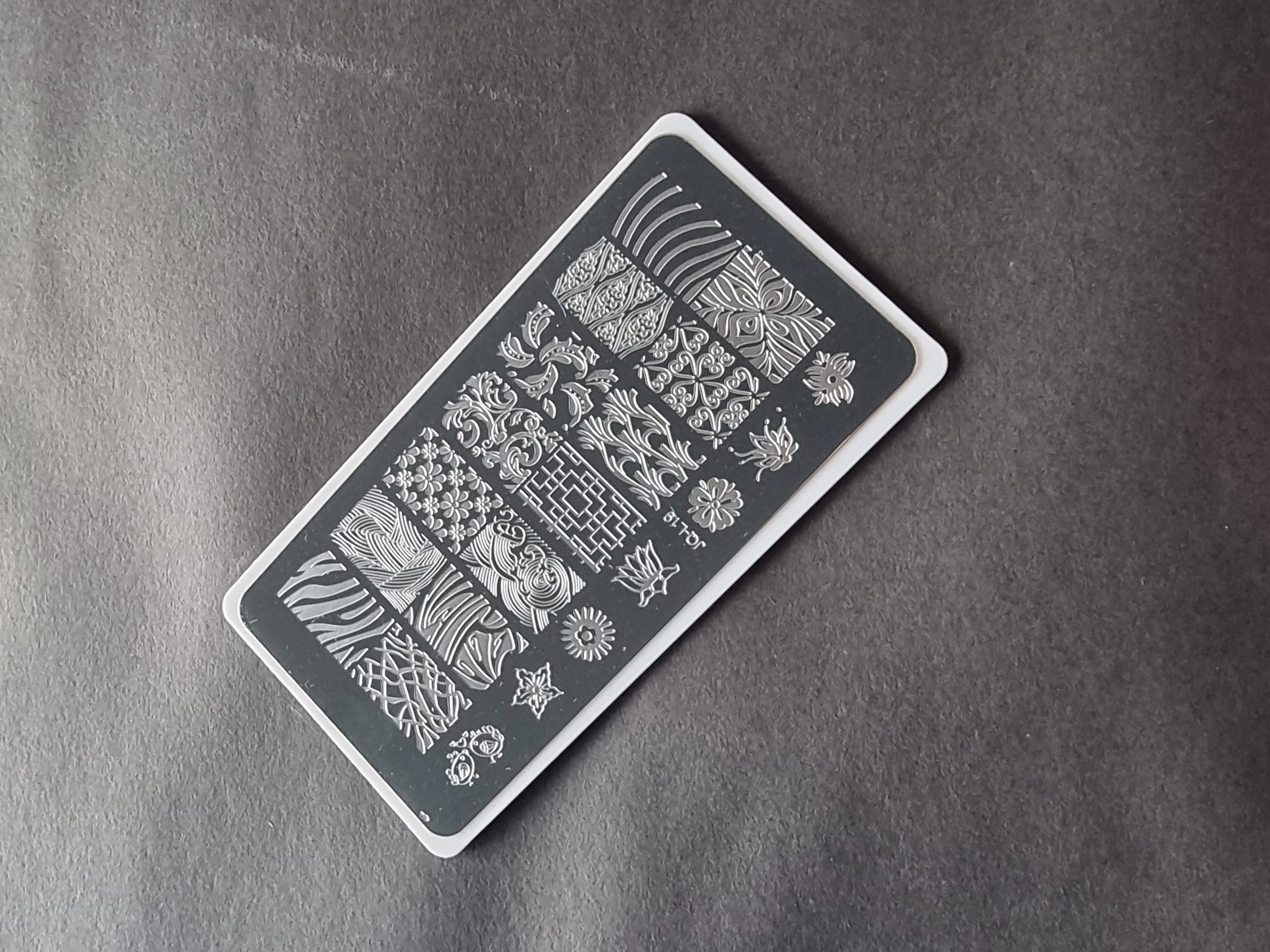 Nail Art Stamping Baskı Plakası