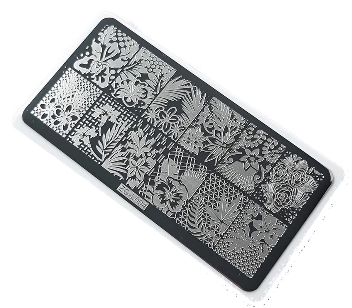 Nail Art Stamping Baskı Plakası